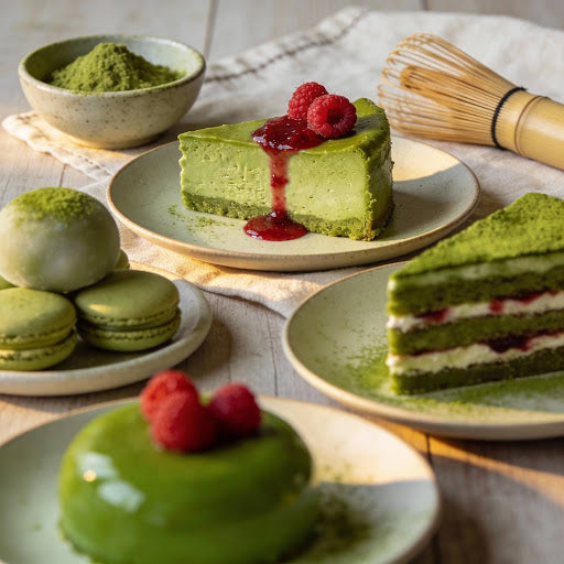 Matcha Dessert Magic. Five Irresistible Recipes from Cakes to Cookies